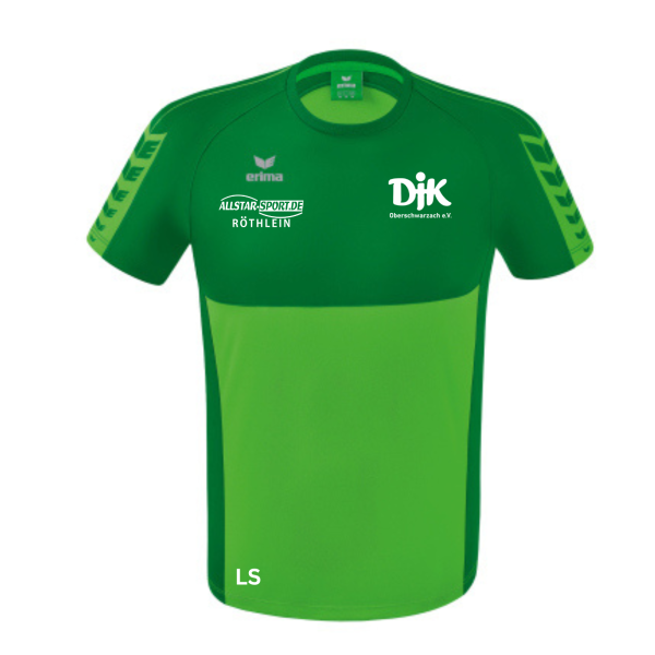 T-Shirt Six Wings mit Logos und Initialen