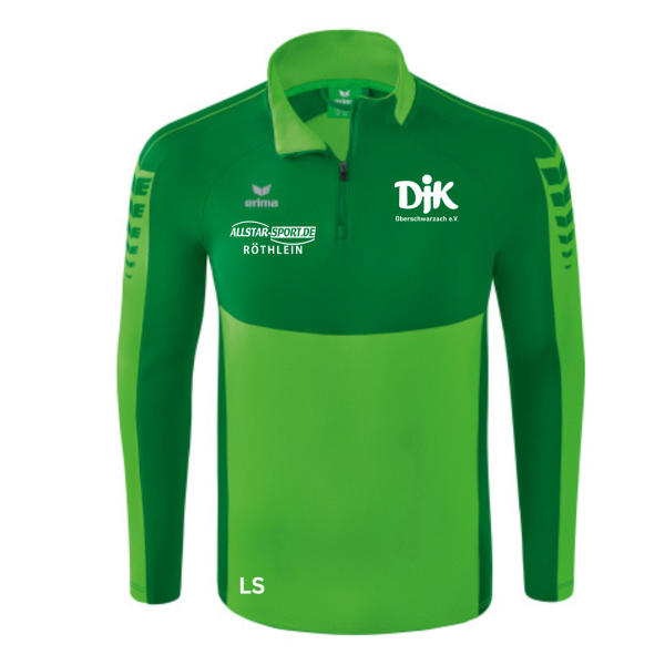 Trainingstop Six Wings mit Logos und Initialen